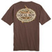 Local Boy® Men's S/S Espresso Old School Antler Oval T-Shirt