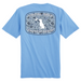 Local Boy® Boy's S/S Washed Denim Blue Distressed LCF Cobalt Patch T-Shirt