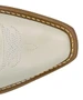 Justin® Girls' White Bronci Junior Snip Toe Boots