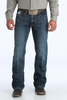 Cinch® Men's Dark Wash White Label Relaxed Fit MR Jeans