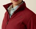 Ariat® Ladies' Syrah/Leopard Team Logo Softshell Jacket