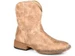 Roper® Ladies' Vintage Beige Square Toe Booties