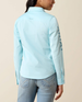 Ariat® Girls' L/S Saltwater Henna Stripe Kirby Button Shirt