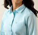 Ariat® Girls' L/S Saltwater Henna Stripe Kirby Button Shirt