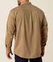 Ariat® Men's L/S Field Khaki FR Airfield Button Work Shirt