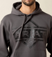 Ariat® Men's L/S Dark Shadow Leather Diamond Hoodie