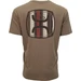 Hooey® Men's S/S Brown Serape Zenith Logo T-Shirt