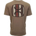 Hooey® Men's S/S Brown Serape Zenith Logo T-Shirt