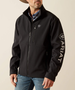 Ariat® Men's Black Logo Softshell Jacket