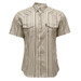 Hooey® Men's S/S Cream/Multicolor Stripe Sol Snap Shirt