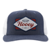 Hooey® Denim/White Diamond Logo Patch Trucker Cap