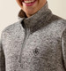 Ariat® Boys' Nulla Heather Grey Caldwell 1/4 Zip Sweater