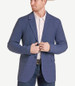 Rock & Roll Denim® Men's Blue Micro Plaid Sport Coat