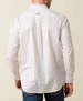 Ariat® Men's L/S White Geometric Print Campbell Classic Fit Button Shirt