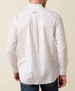 Ariat® Men's L/S White Geometric Print Campbell Classic Fit Button Shirt