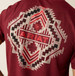 Ariat® Men's S/S Crimson Black Heather Southwest Stamper T-Shirt