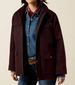 Ariat® Ladies' Chocolate Plum Western Canvas Chore Jacket