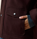 Ariat® Ladies' Chocolate Plum Western Canvas Chore Jacket