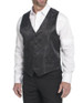 Circle S® Men's Black Paisley Mesquite Dress Vest