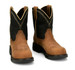Justin® Ladies' Cognac/Black 8" Darby WP Nano Comp Round Toe Work Boots
