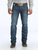 Cinch® Men's Medium Stone Silver Label Slim Straight Performance Stretch Jeans