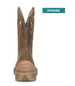 Double H® Men's Brown Hellstinger Wide Comp Square Toe Work Boots