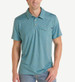 Rock & Roll Denim® Men's S/S Turquoise Medallion Print Western Polo Shirt