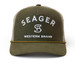 Seager® Branded Waxed Canvas Trucker Cap