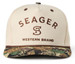 Seager® Branded Canvas Snapback Trucker Cap