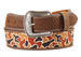 3D Belts® Men's Duck Camo Fabric/Basketweave Leather Belt