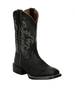 Justin® Ladies' Black Della Water Buffalo Square Toe Boots