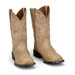 Justin® Ladies' Tan Della Water Buffalo Square Toe Boots