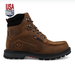 Twisted X® Men's Brown USA Built 6" Laceup Work Boots