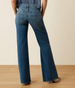Ariat® Ladies' PR Petra Flpside Wide Leg Raw Hem Jeans in Montrose