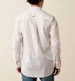 Ariat® Men's L/S White/Brown Geo Print Pauly Fitted Button Shirt