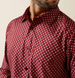 Ariat® Men's L/S Red Geo Print Everything Classic Fit Button Shirt