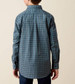 Ariat® Boys' L/S Real Teal SW Geo Print Lex Classic Fit Button Shirt