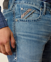Ariat® Men's M2 Traditional Relaxed Beckett Boot Cut Jeans in Dax