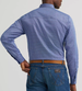 Wrangler® Men's L/S Sky Microgrid Cody Johnson Button Shirt