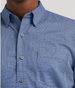Wrangler® Men's L/S Sky Microgrid Cody Johnson Button Shirt