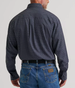 Wrangler® George Strait™ Men's L/S Black Diamond Performance Button Shirt
