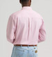 Wrangler® Men's L/S Pale Pink Print Bucking Cancer Button Shirt