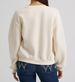 Wrangler® Ladies' Cream Boot Graphic Cotton Fleece Pullover