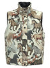 Hooey® Ladies' Dark Charcoal/Horse Print Reversible Puffer Vest