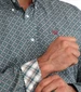 Cinch® Men's L/S Blue Geo Print Button Shirt