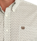 Cinch® Men's L/S Cream Geo Print Button Shirt