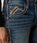 Ariat® Men's M5 Reid Straight Leg Jeans in Durango