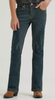 Wrangler® x Lainey Wilson Girls' Lasered Boot Hugger Jeans in Sandrider