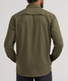 Wrangler® Men's L/S Olive Night ATG Live-In Button Shirt