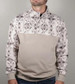 Hooey® Men's Tan/Aztec Stevie 1/4 Snap Pullover